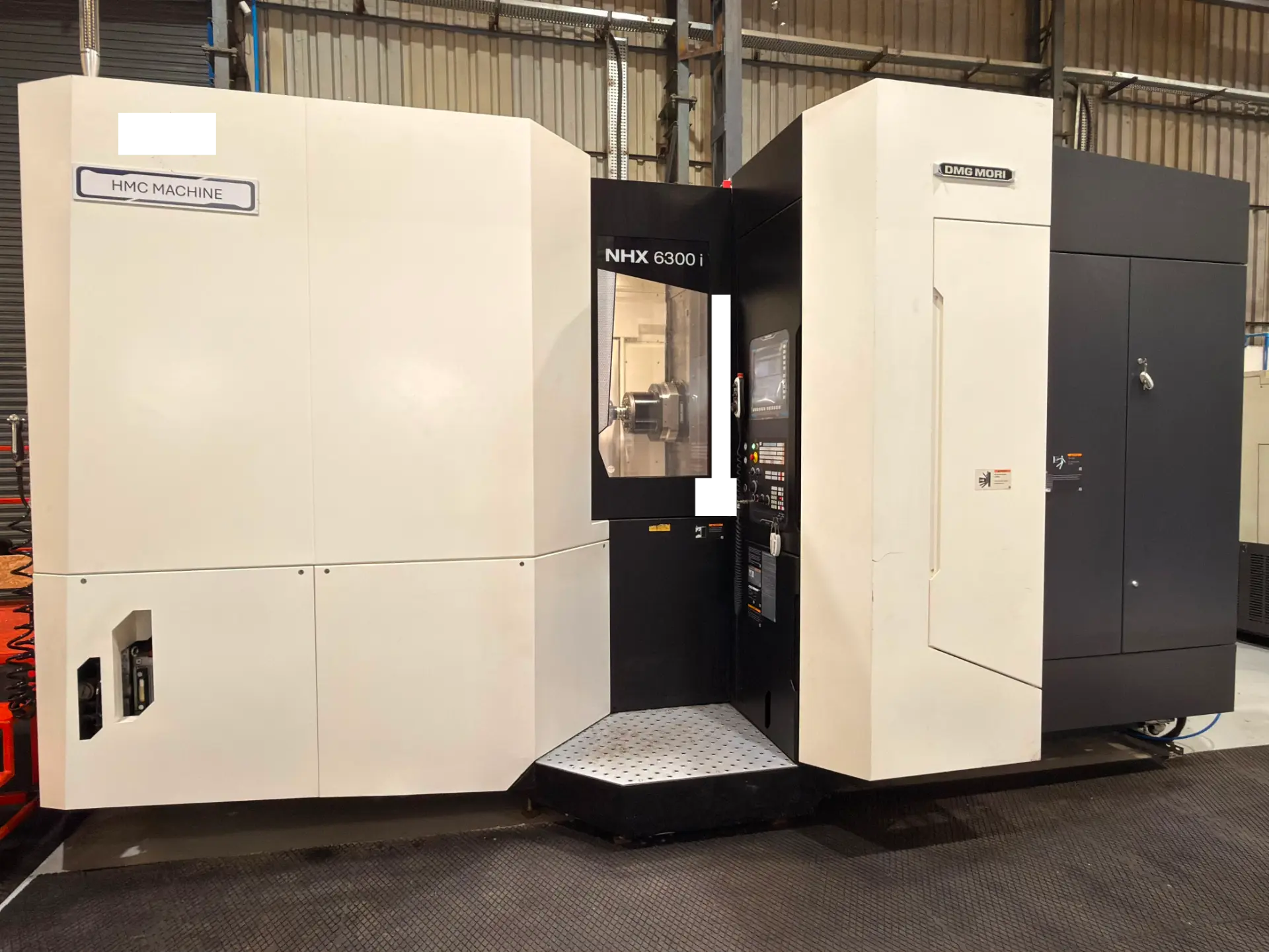 DMG MORI NHX 6300i horizontal machining centre on the shop floor